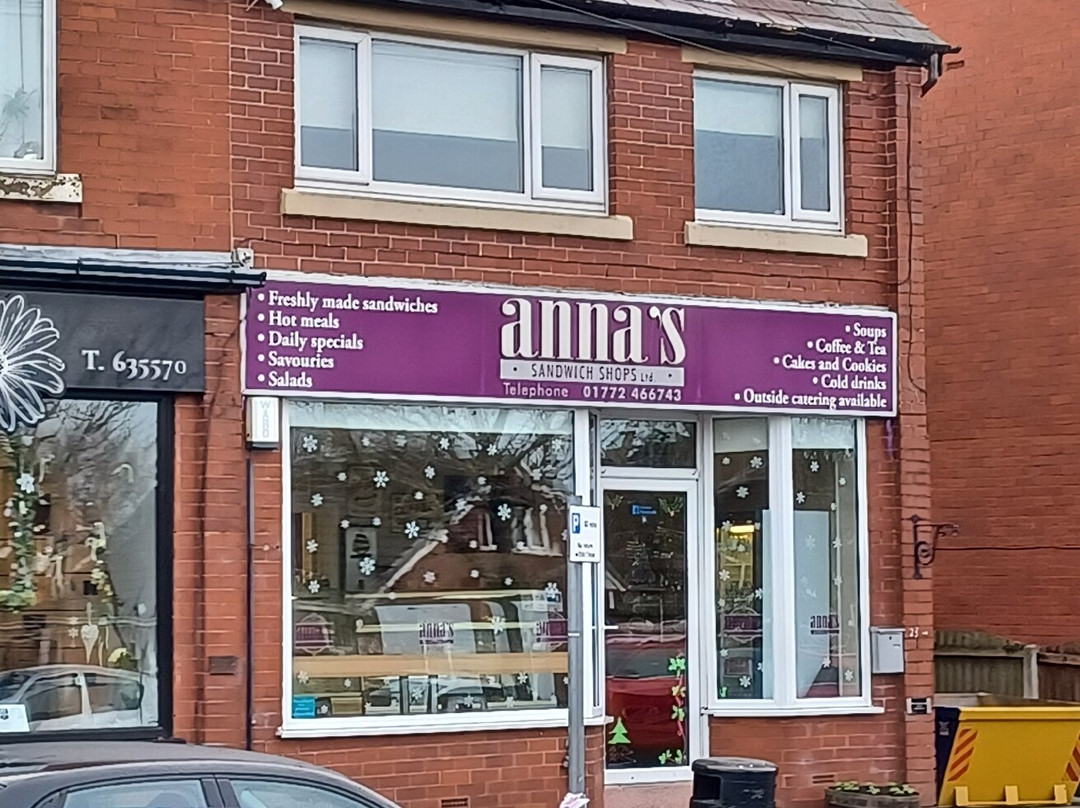 Anna's sandwich shop