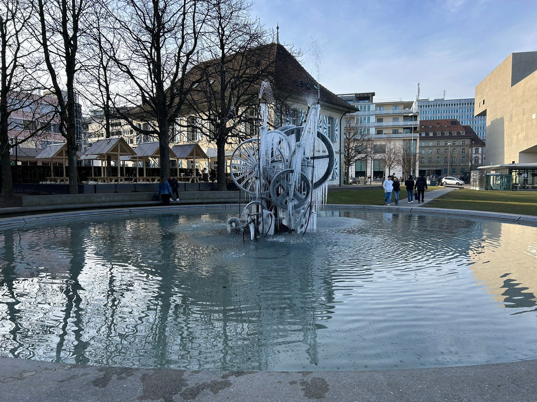 Fontaine Jo Siffert de Jean Tinguely-弗里堡必去景点