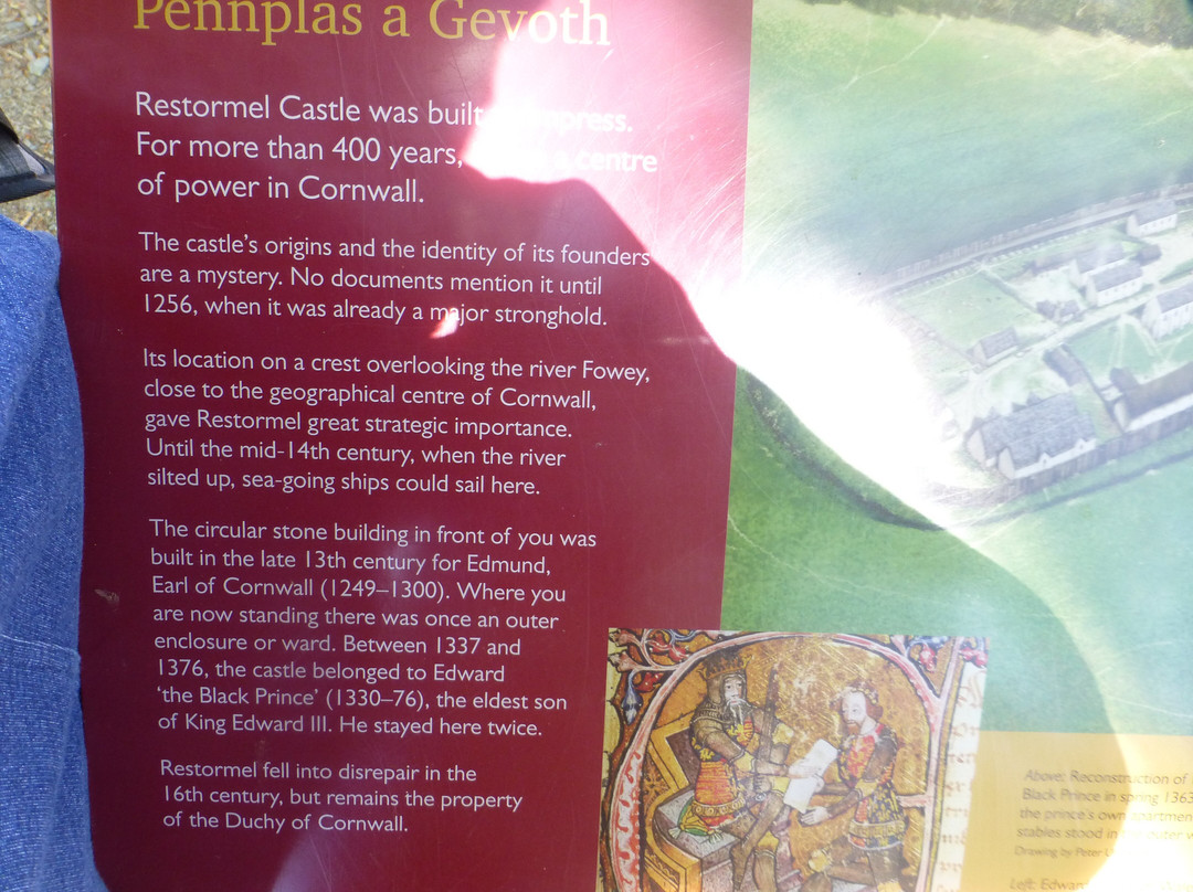 Restormel Castle-Lostwithiel必去景点