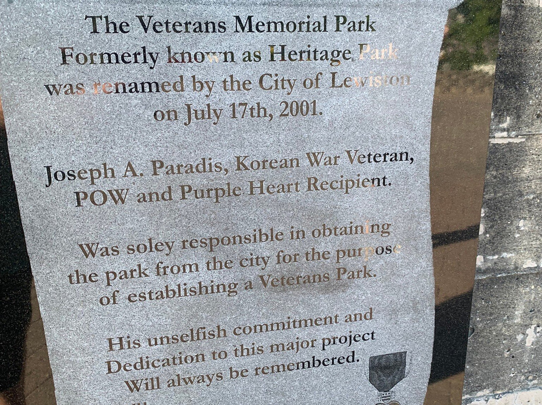 Veterans Memorial Park-刘易斯顿必去景点