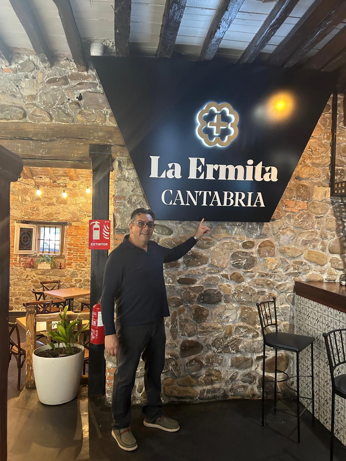 La Ermita Cantabria Puente San Miguel-浴室