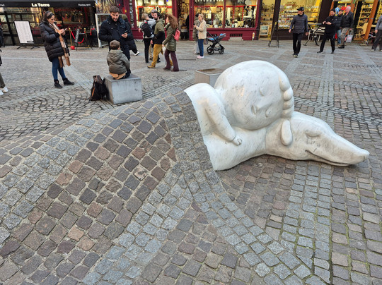 Nello & Patrasche Statue-安特卫普必去景点