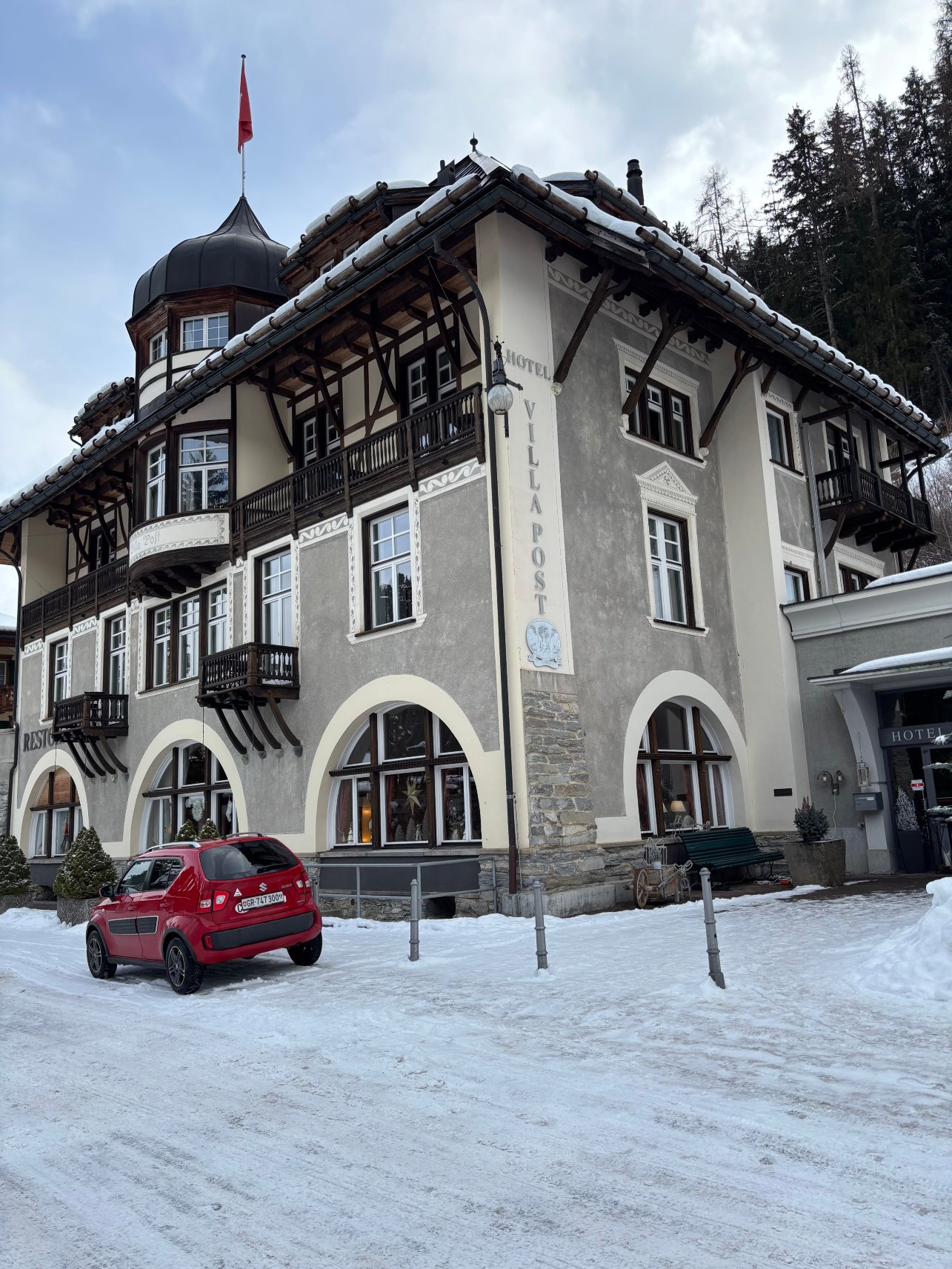 Hotel Villa Post-浴室