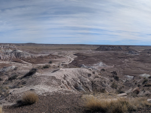 Petrified Forest National Park-霍尔布鲁克必去景点