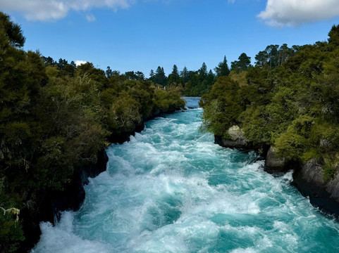 Huka Falls-希努埃拉必去景点