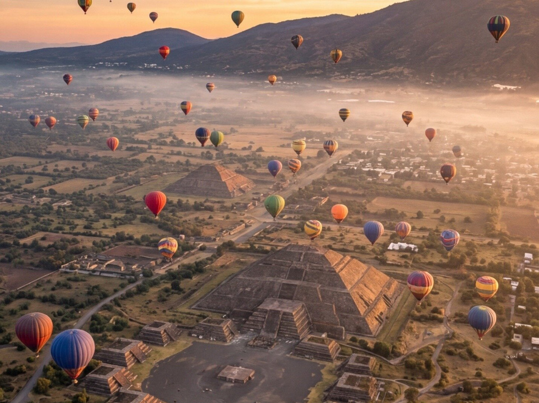 Vuelos en Globo Ehecatl-Teotihuacan Municipality必去景点