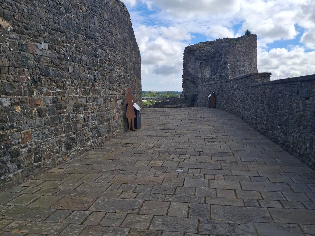 Carmarthen Castle-喀麦登必去景点