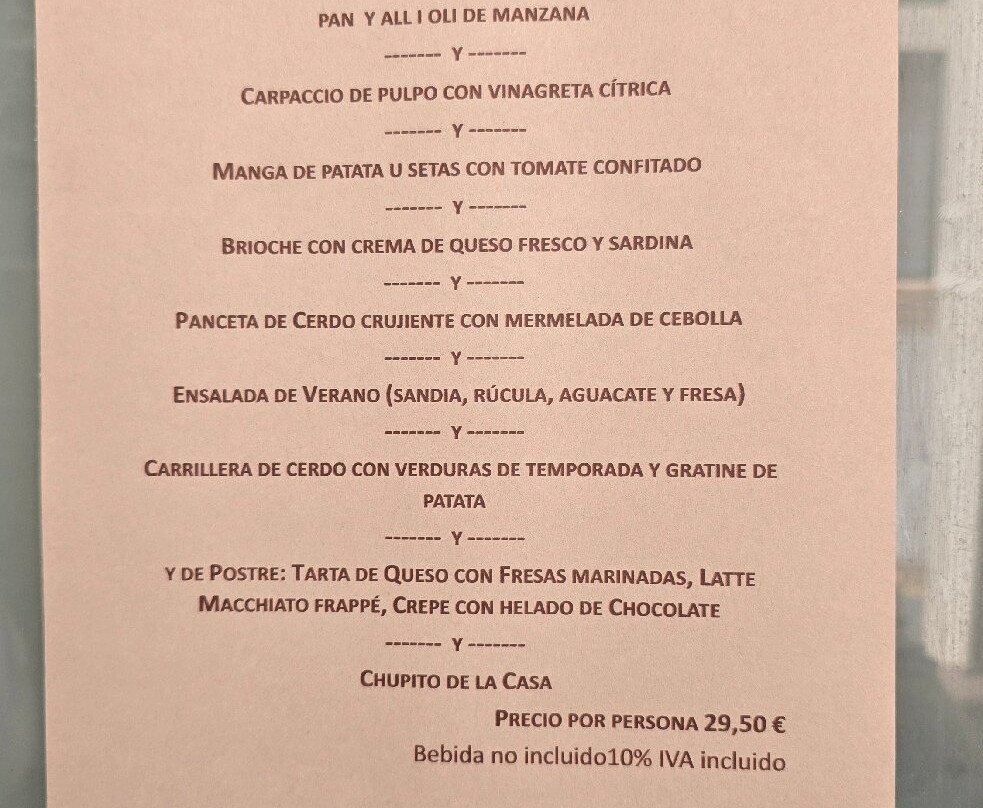 Restaurante Desig Ondara