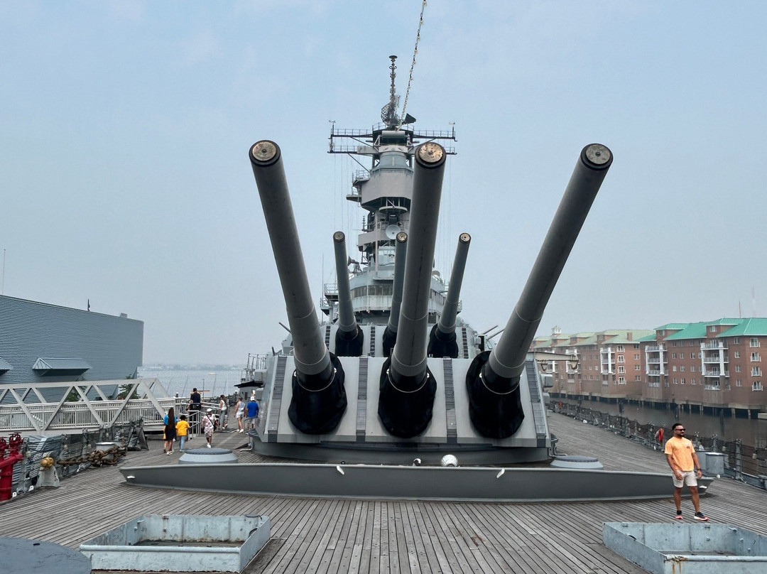 Battleship Wisconsin at Nauticus-诺福克必去景点