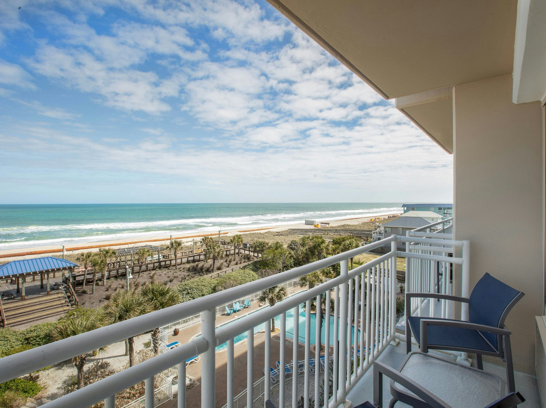 卡罗来纳比奇酒店住宿-Courtyard by Marriott Carolina Beach Oceanfront