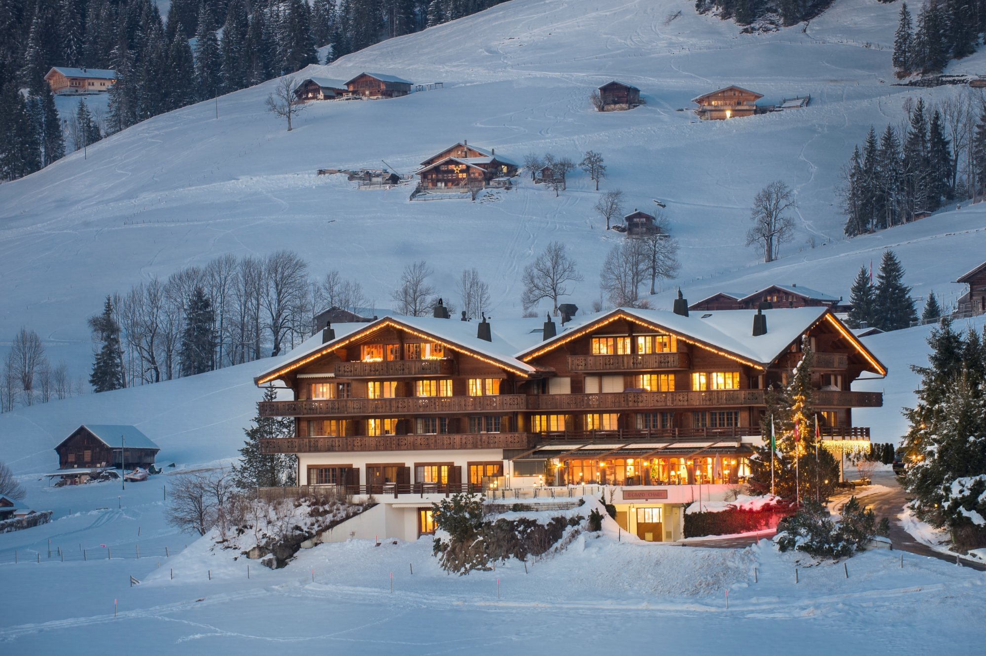 Hotel Le Grand Chalet Gstaad-官方