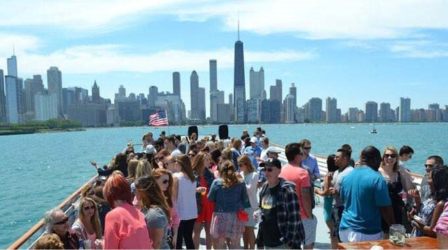 Chicago Party Boat-芝加哥必去景点