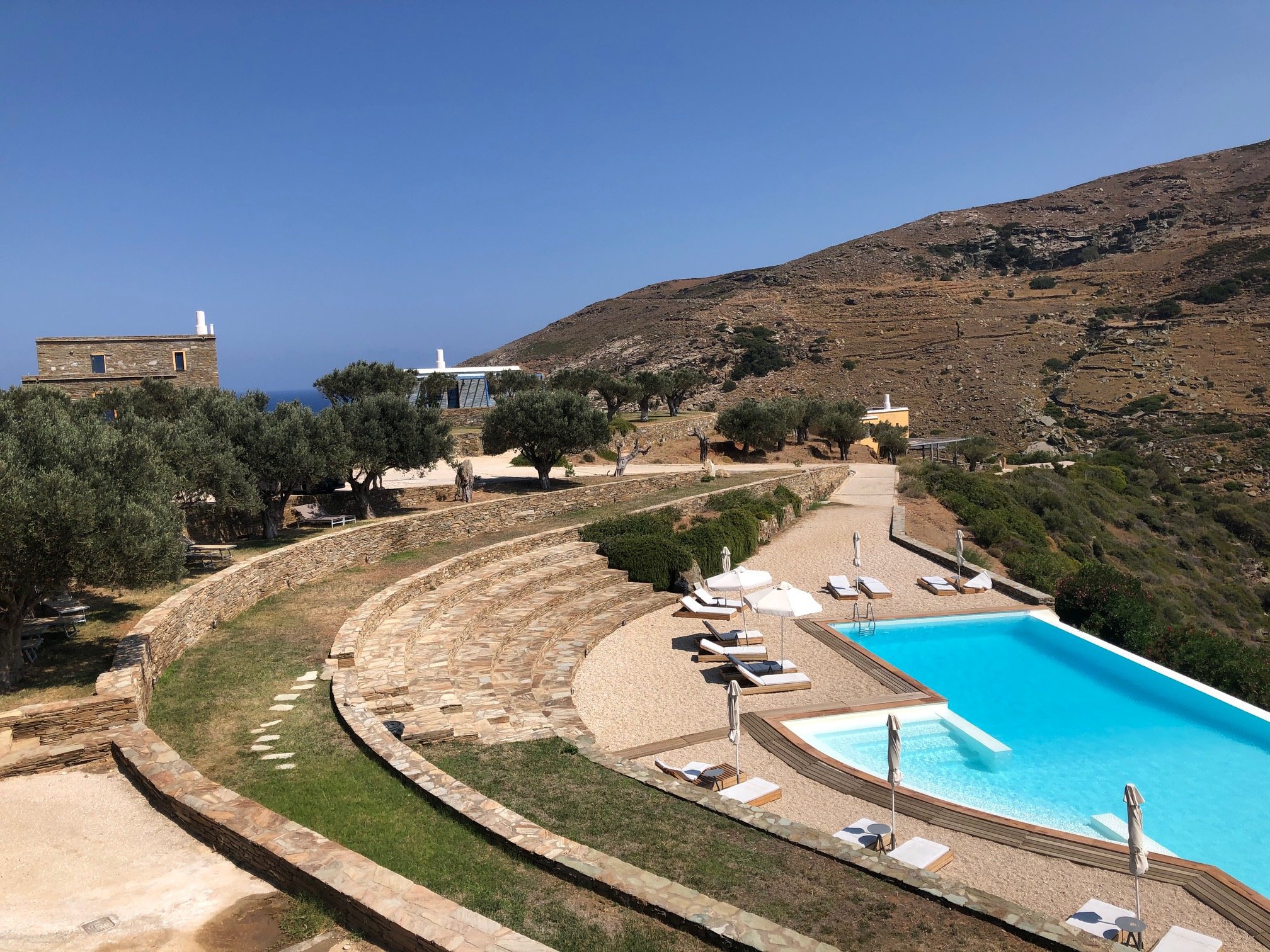 Aegea Blue Cycladic Resort-泳池