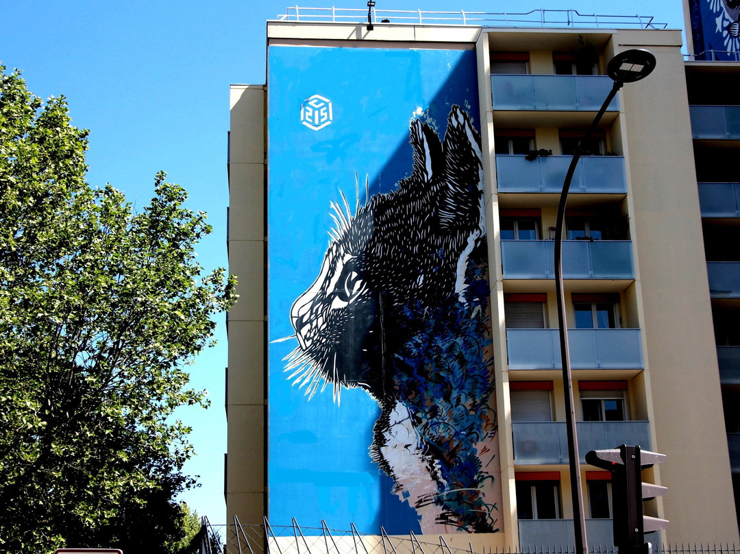 Fresque Le Chat Bleu景点图片