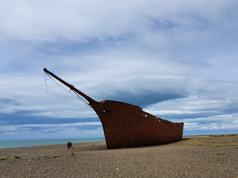 Barco hundido Marjory Glen-Rio Gallegos必去景点
