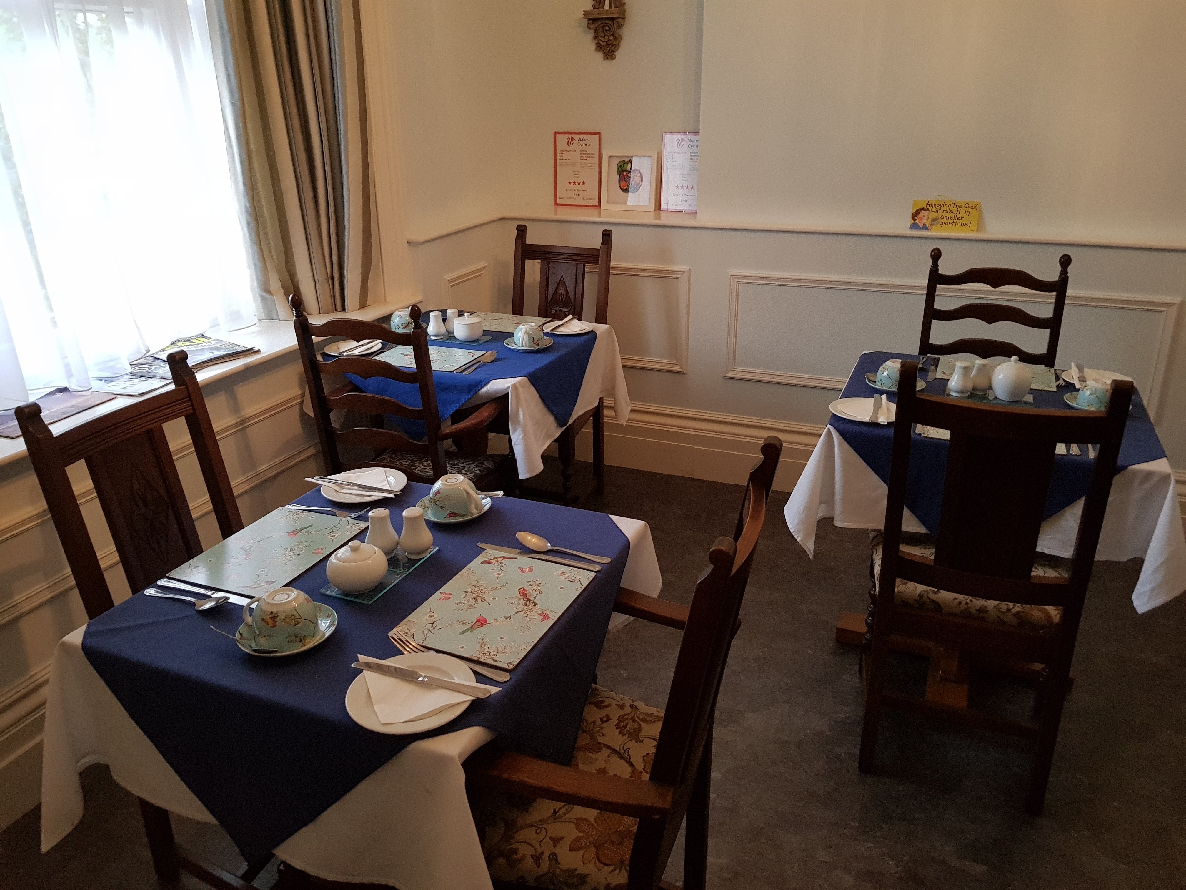 Plas Tirion Bed and Breakfast-餐饮