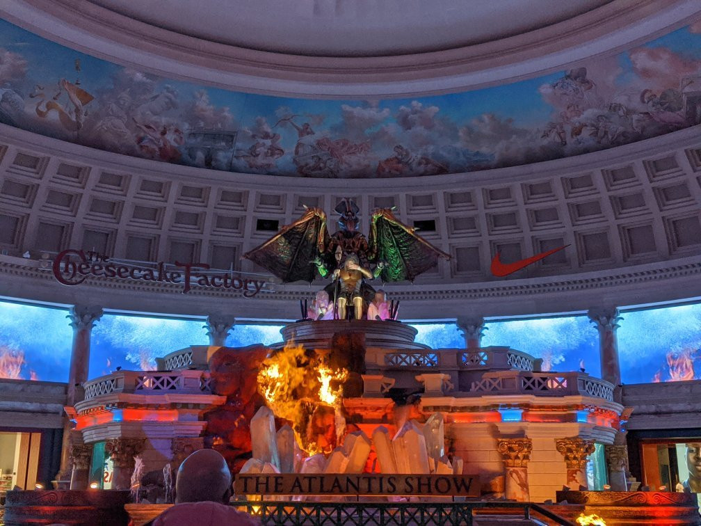 Fall of Atlantis at Caesars Palace Forum Shops景点图片