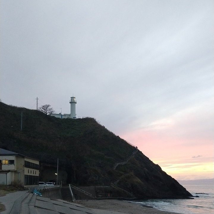 Kakuda Misaki Lighthouse-新泻市必去景点