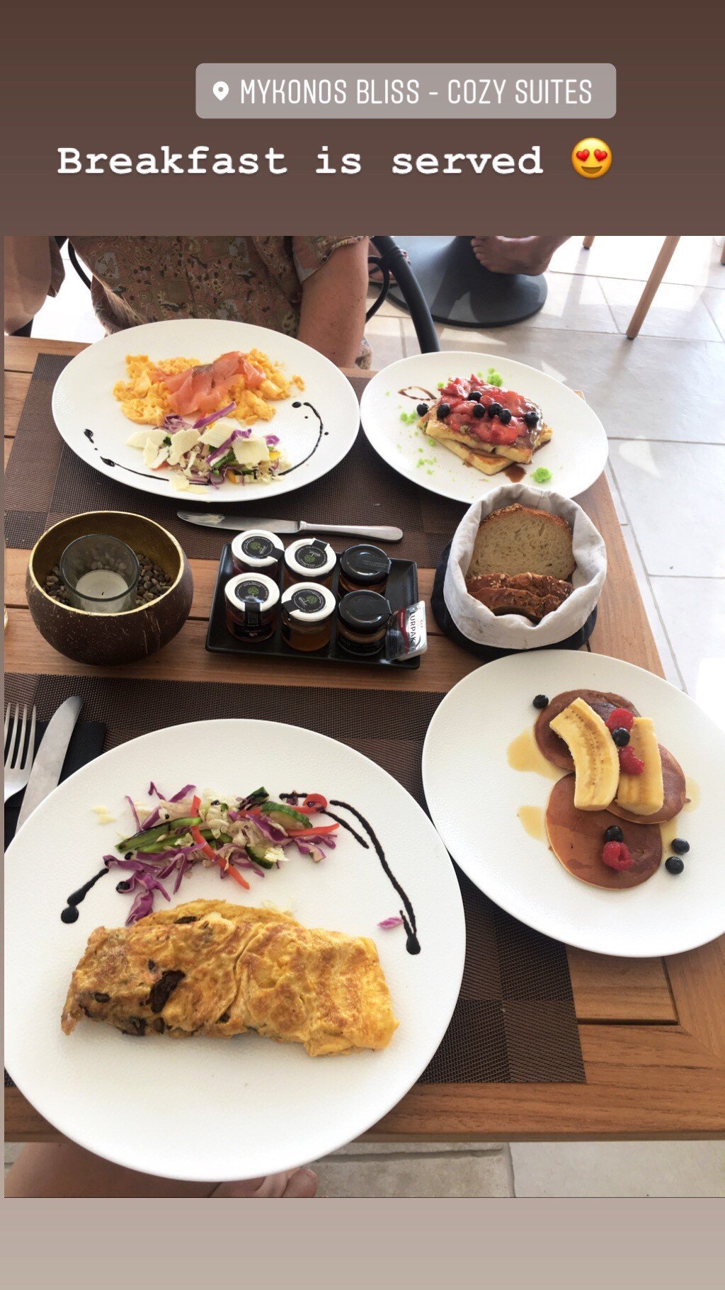Mykonos Bliss - Cozy Suites-餐饮