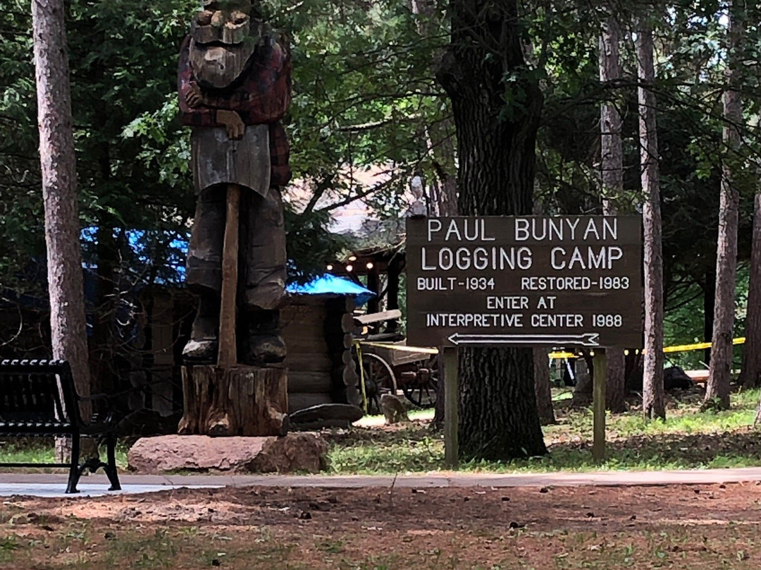 Wisconsin Logging Museum:Home of the Paul Bunyan Logging Camp-欧克雷尔必去景点
