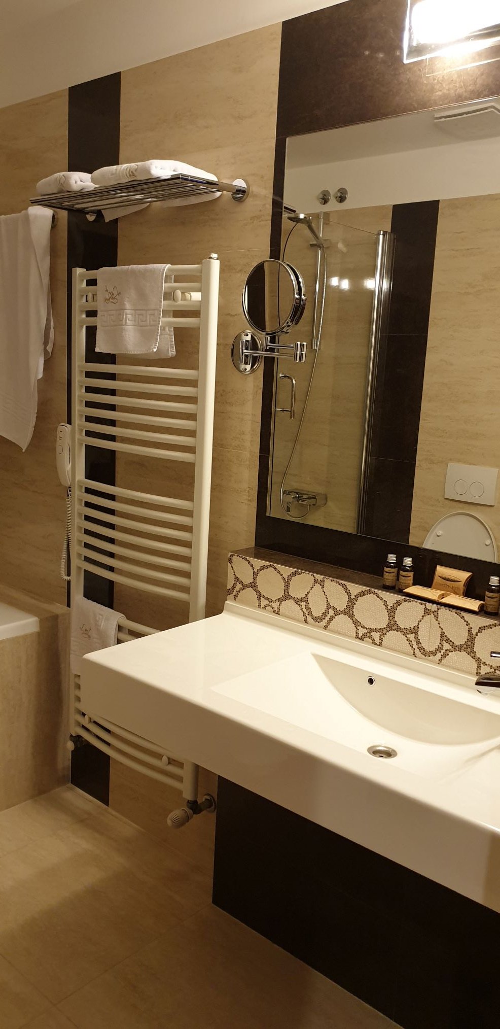 L'Art Hotel Carei-浴室