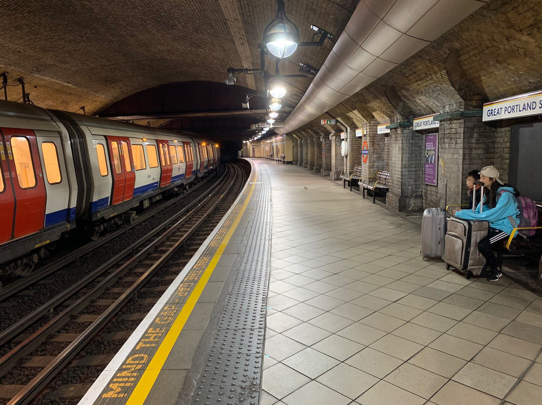 伦敦地铁景点图片