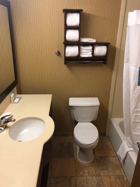 Hampton Inn Merrillville-浴室