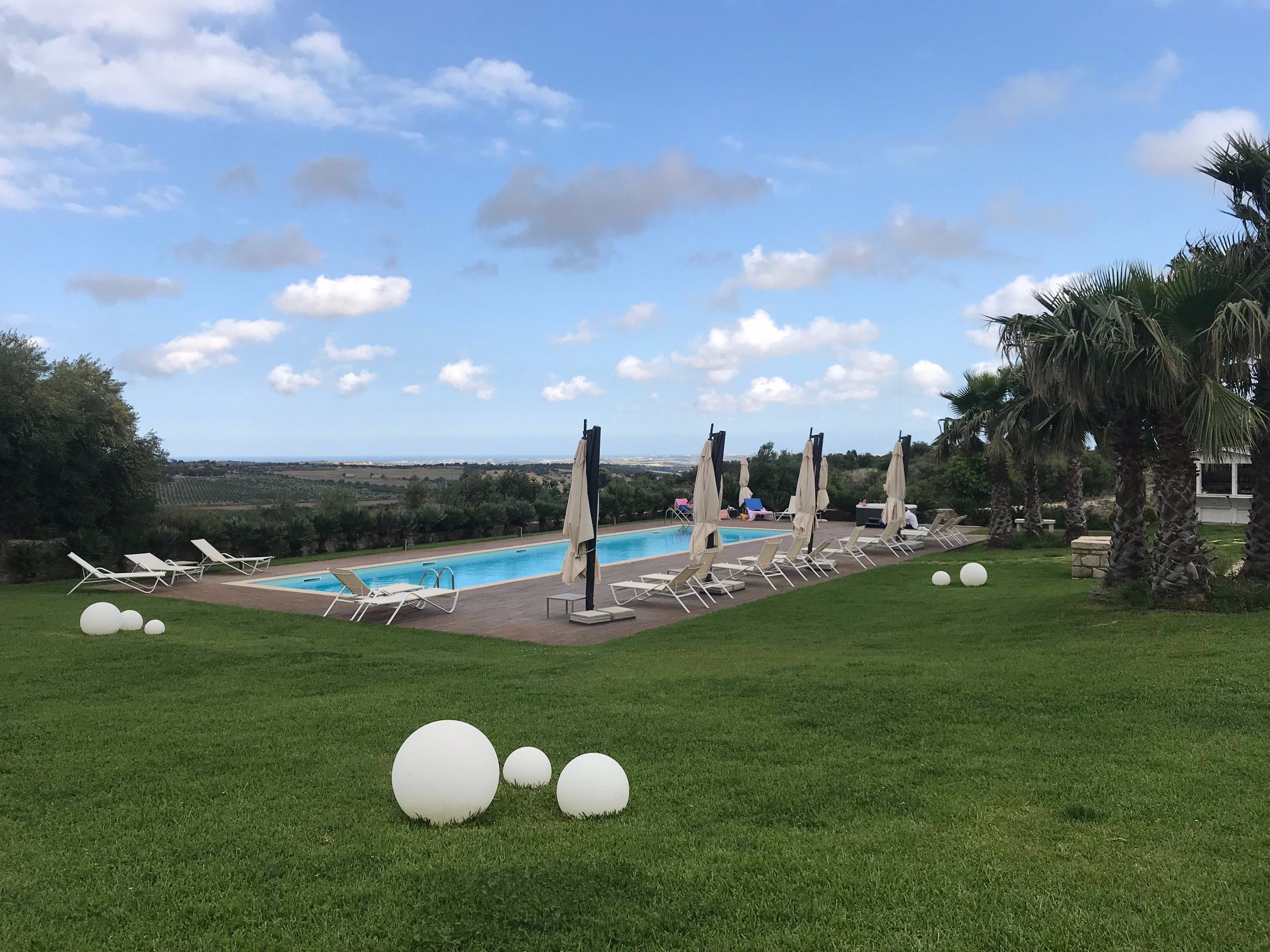 Masseria del Carrubo - ex Casal di Noto-泳池