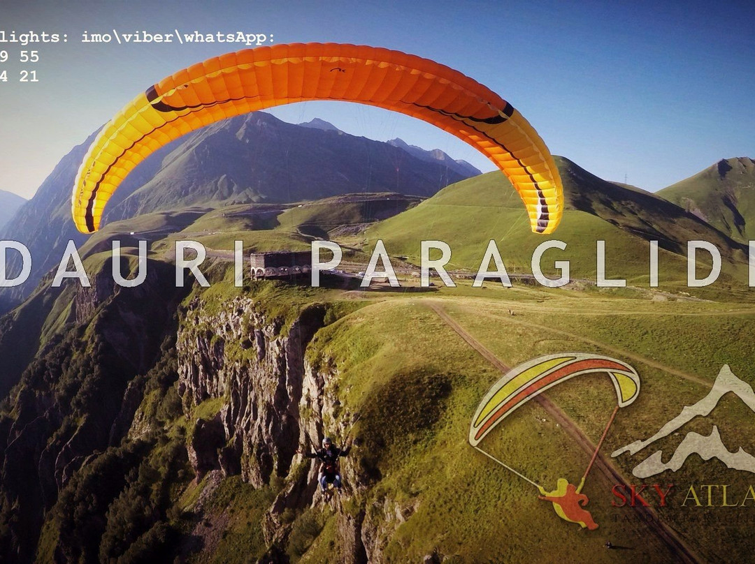 Paragliding in Georgia, Gudauri with SkyAtlantida-古道里必去景点