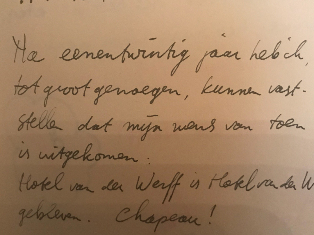 Hotel Van der Werff主图
