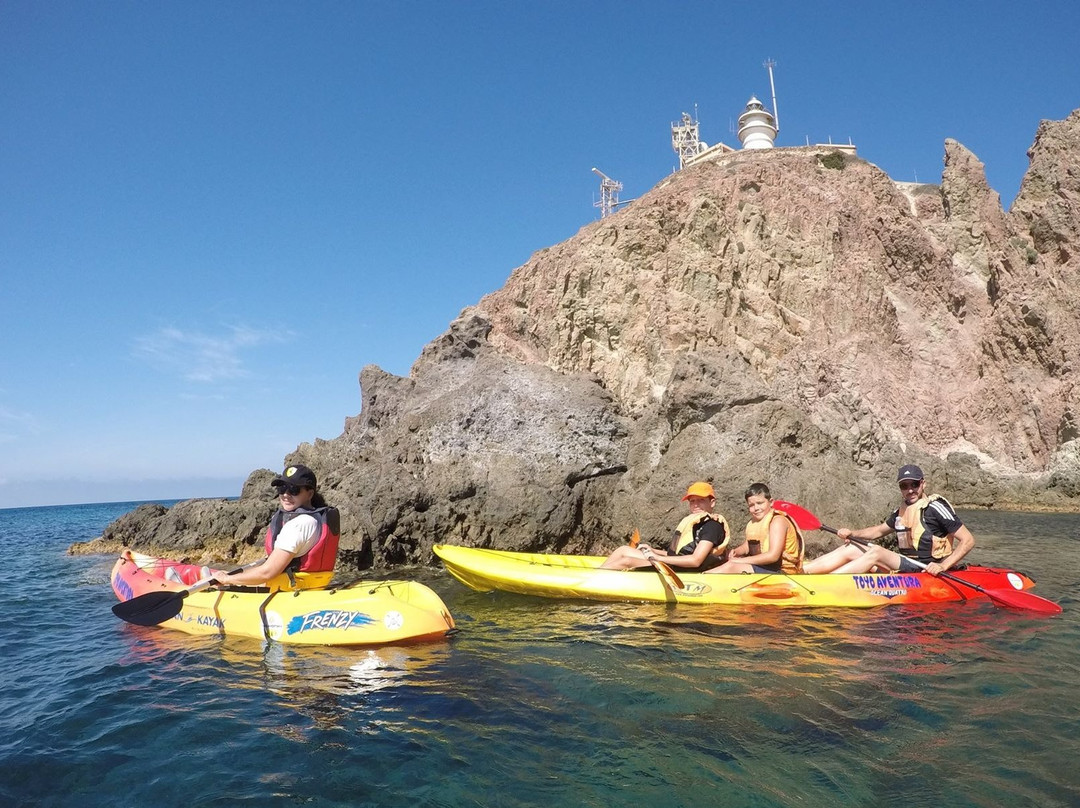 Kayak Cabo de Gata - Toyo Aventura-加塔角必去景点