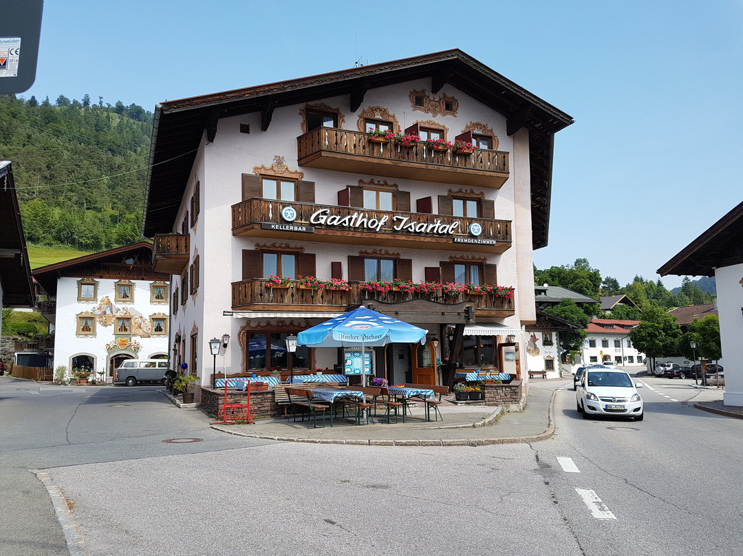 Wallgau餐馆和美食-Gasthof Isartal