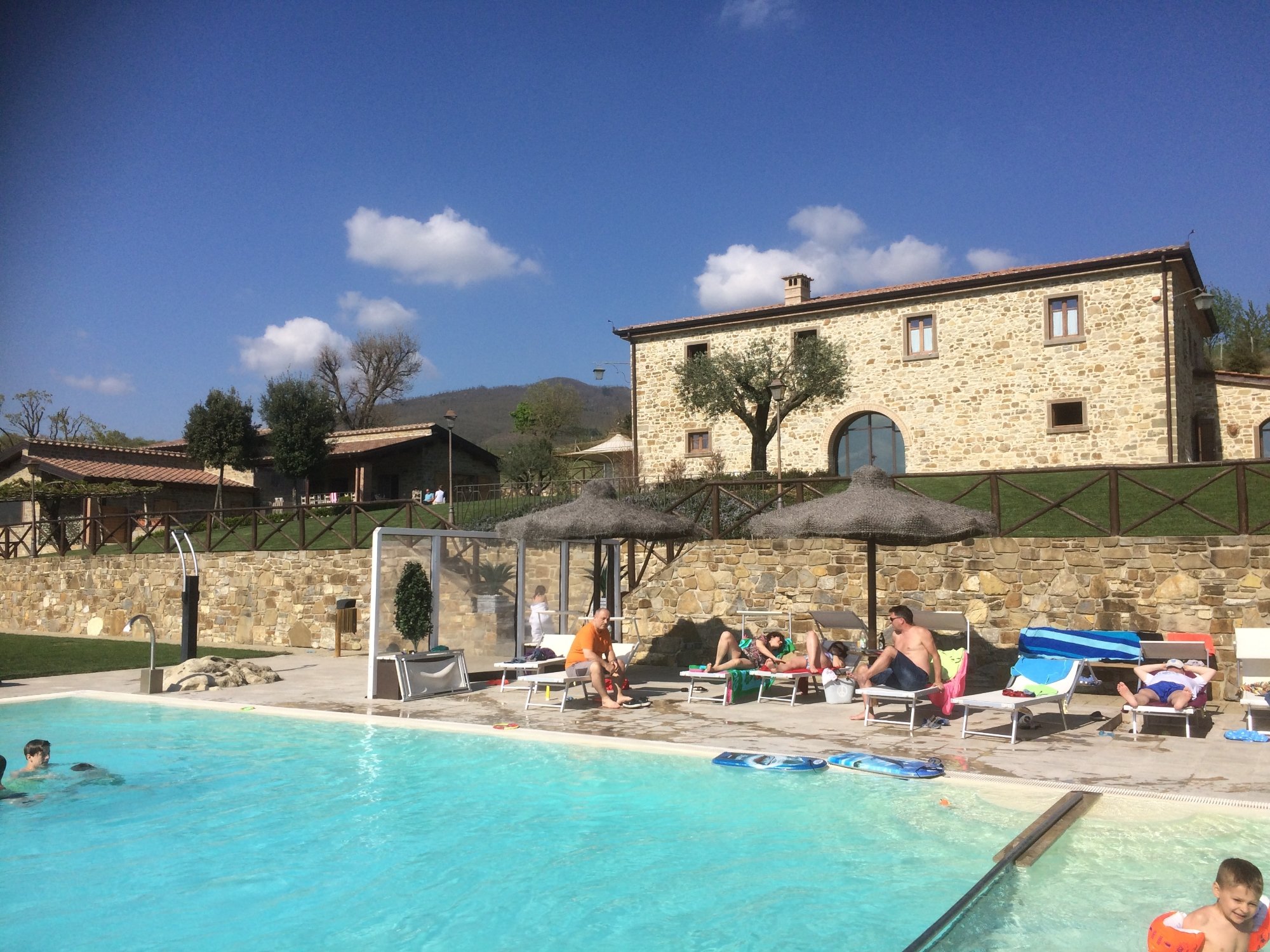 Agriturismo Resort le Rose-泳池