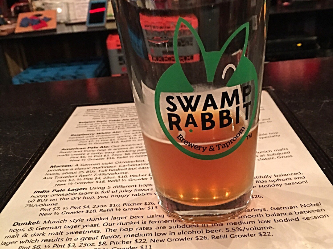 Marietta餐馆和美食-Swamp Rabbit Brewery & Tap Room
