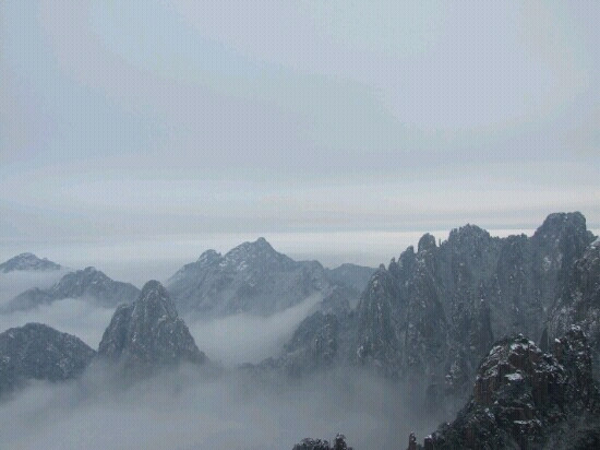莲花峰-黄山市必去景点
