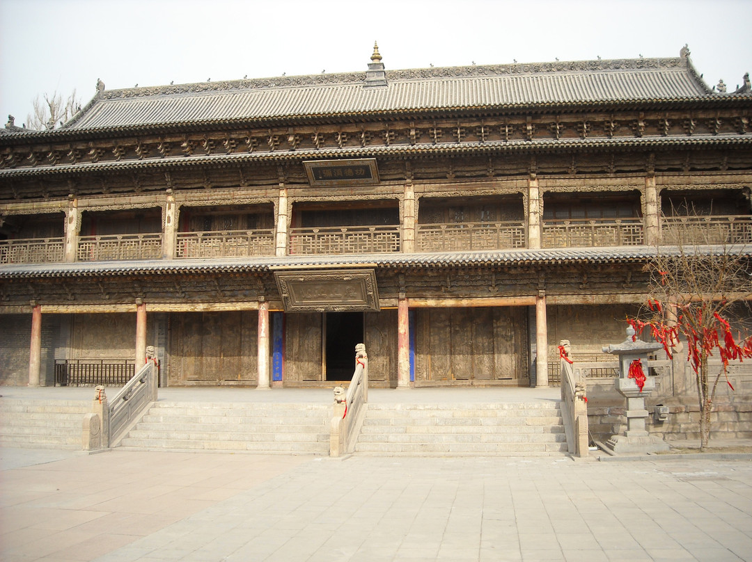 张掖大佛寺景点图片