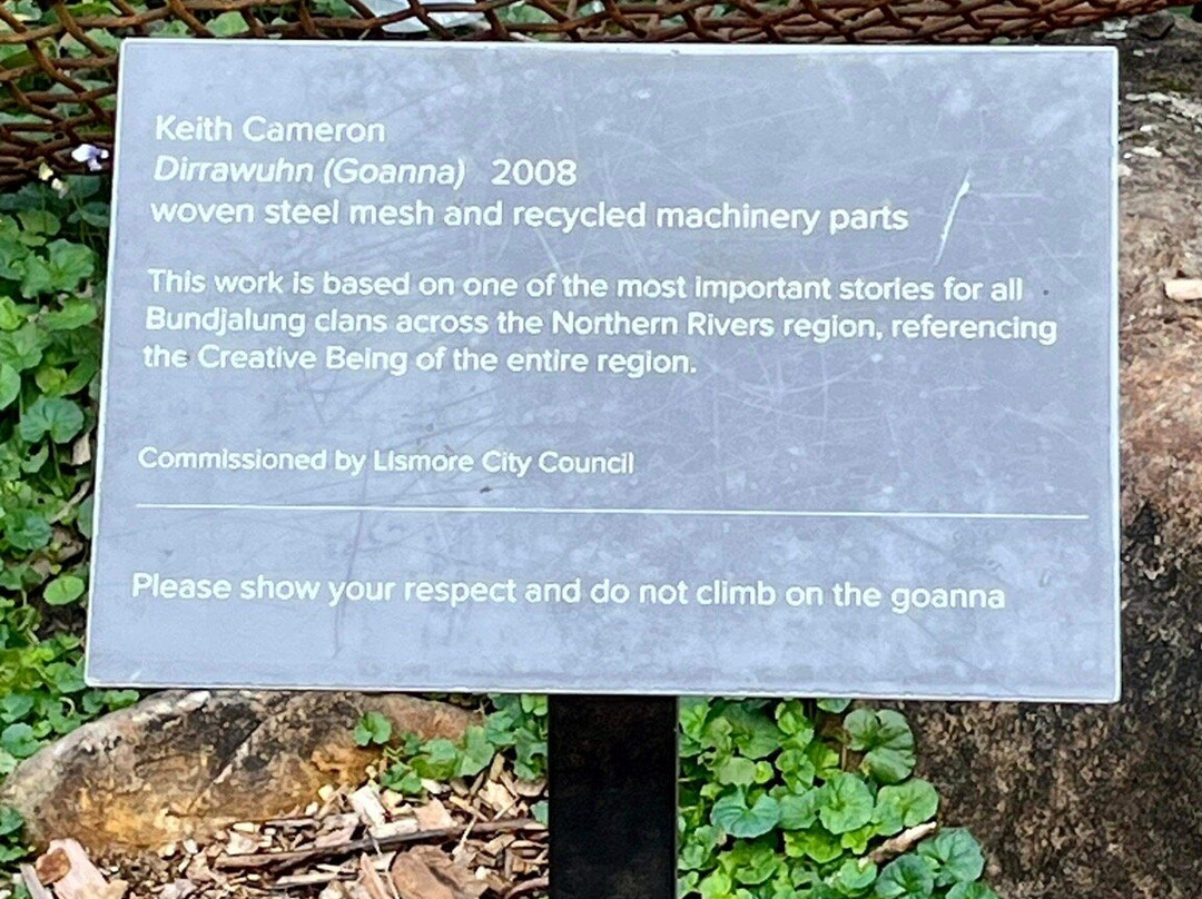 Dirrawuhn (goanna) Art Installation-利斯莫尔必去景点
