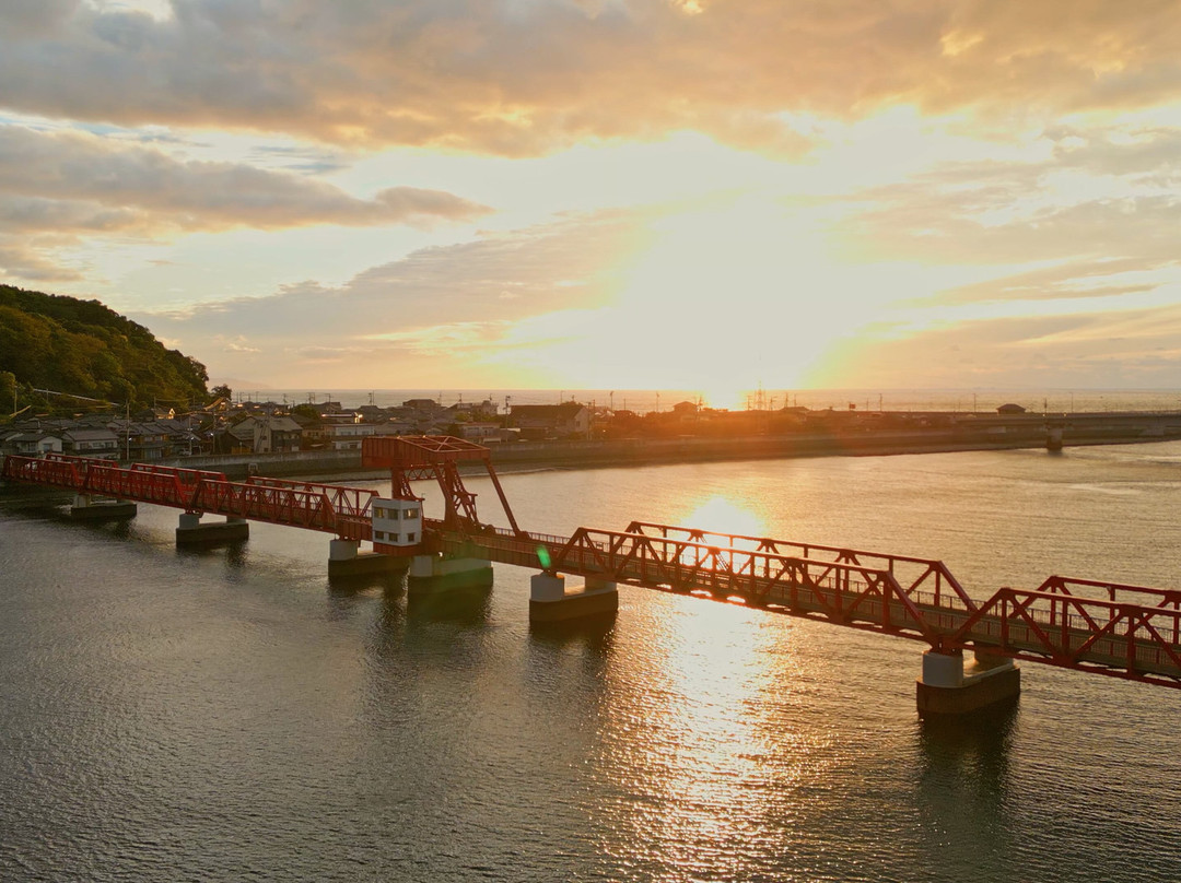 Nagahamaohashi Bridge-大洲市必去景点