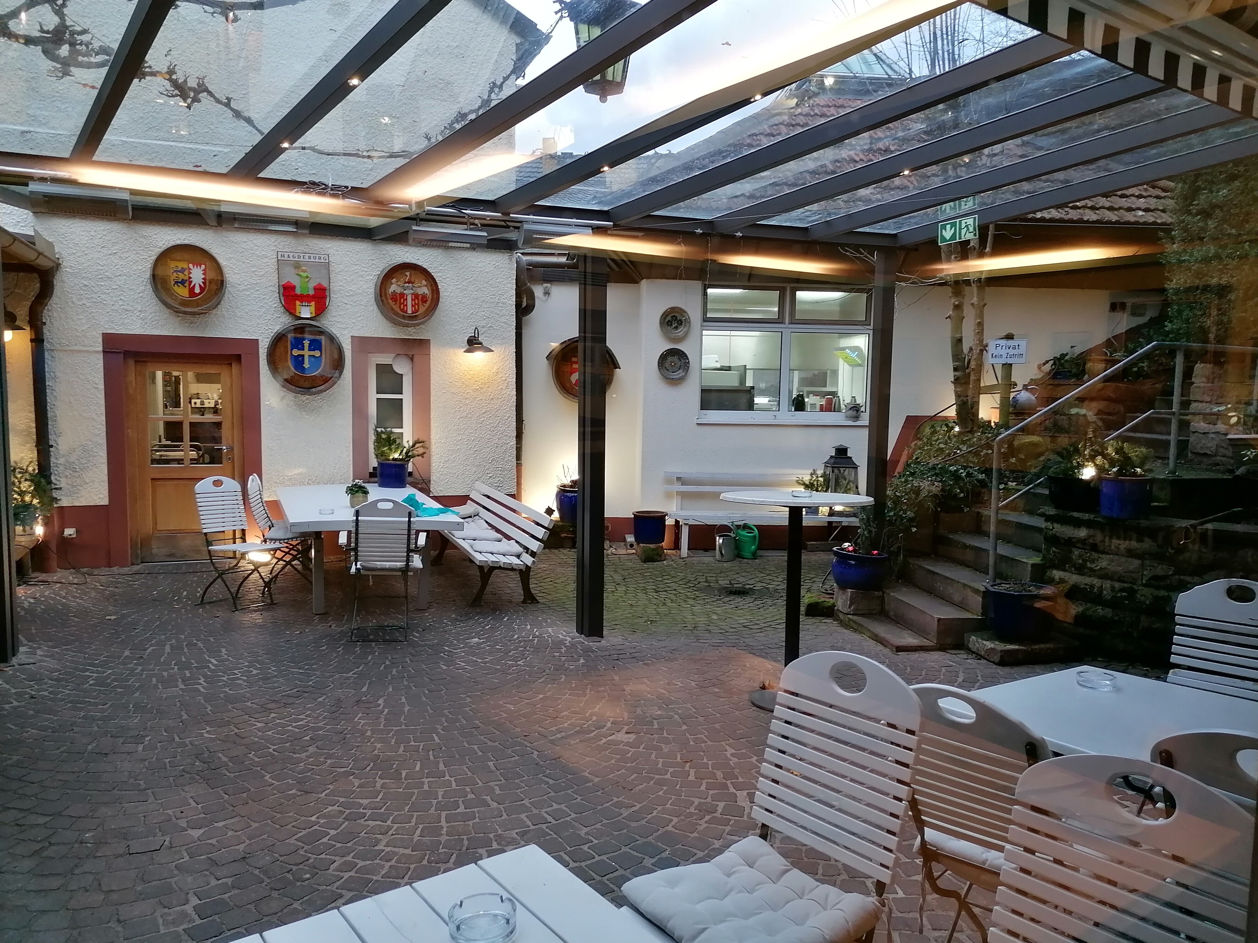 Hotel Restaurant Burgschänke-浴室