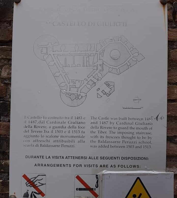 Castello di Giulio II-Ostia Antica必去景点