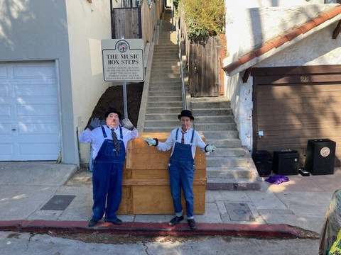 Music Box Steps-洛杉矶必去景点