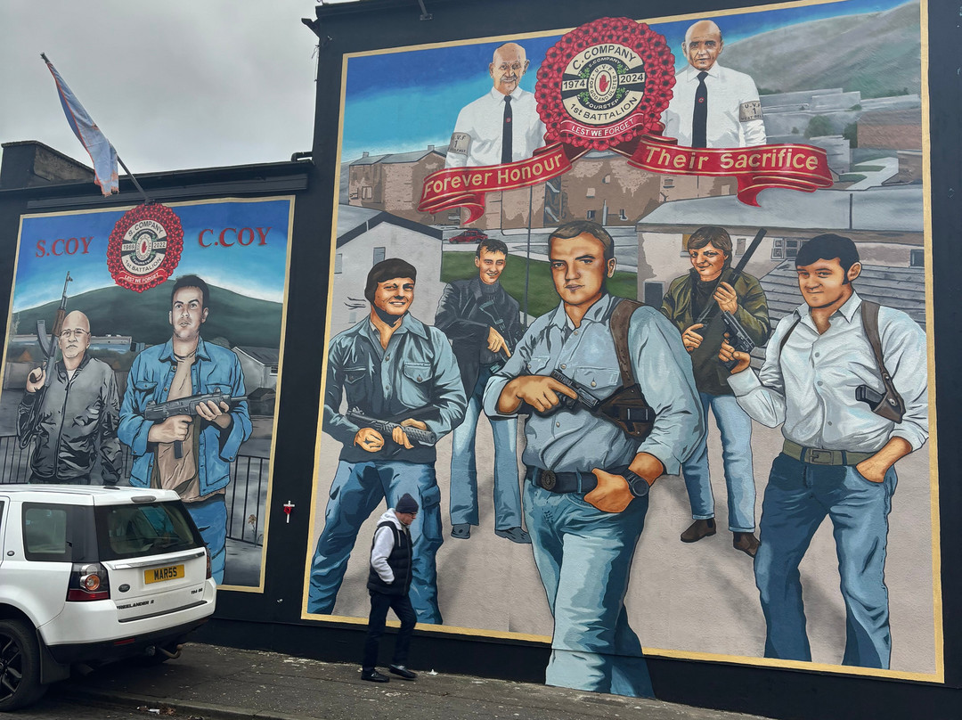 Belfast: Political Conflict 3 hour Walking Tour-贝尔法斯特必去景点
