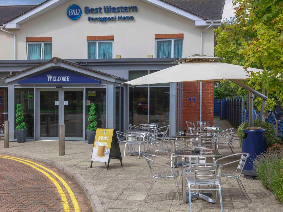 Cwmbran酒店住宿-Best Western Pontypool Metro Hotel