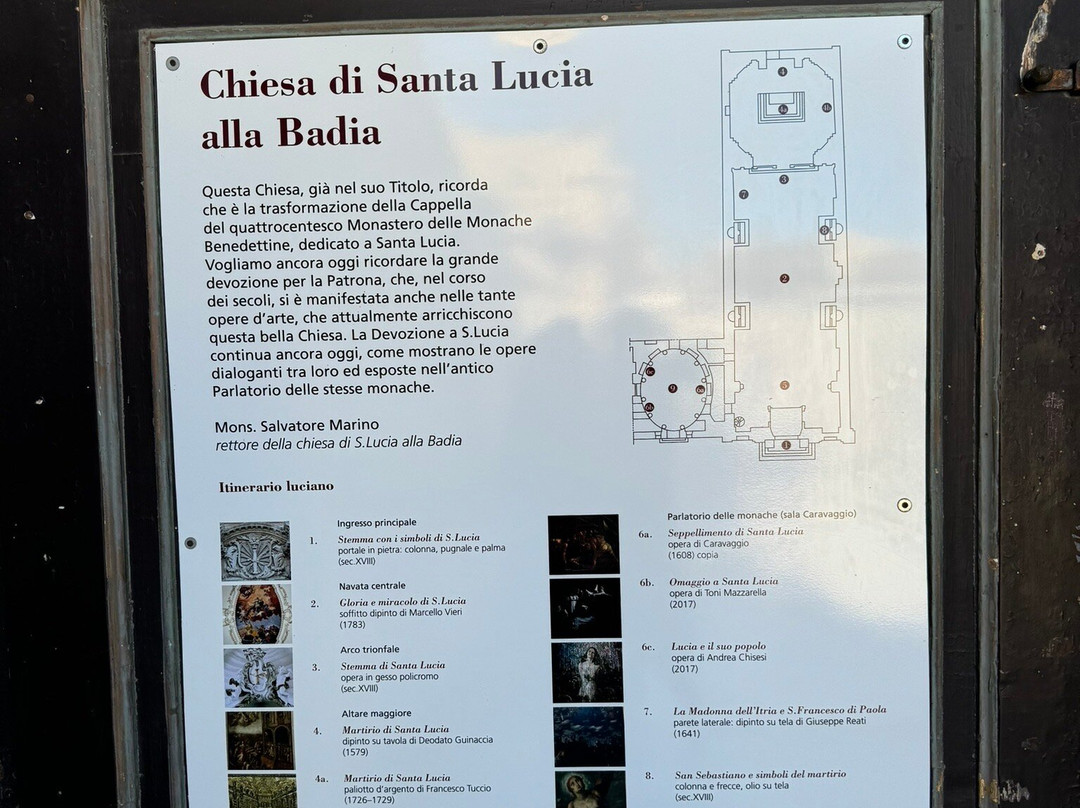 Chiesa di Santa Lucia alla Badia-锡拉库扎必去景点