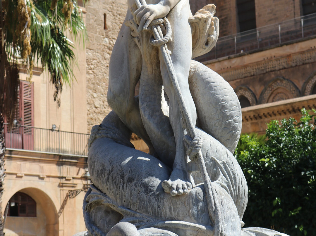 Fontana del Tritone-Monreale必去景点