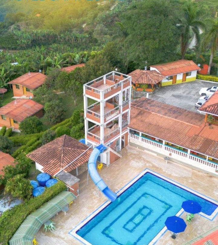 Aguadas酒店住宿-Paraiso Tropical