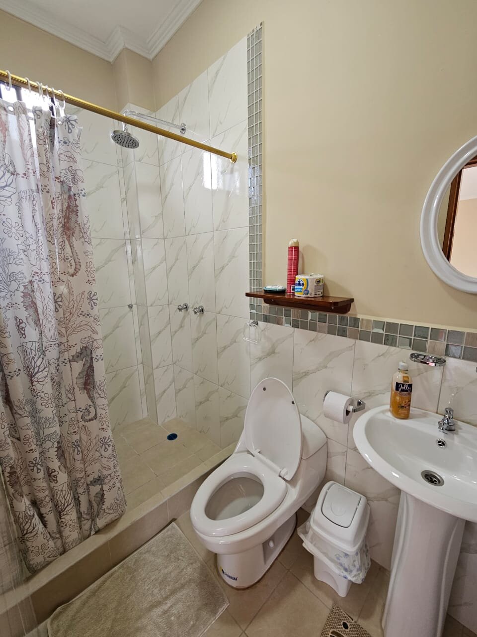 Hospedaje Romy-浴室