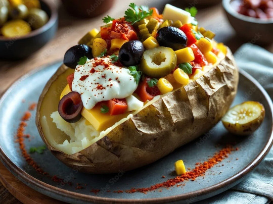 Num Num Baked Potato And Waffle House