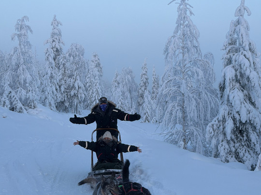 哈士奇雪橇之旅-罗瓦涅米必去景点