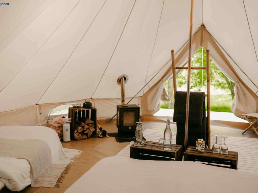 Falkerod - Lyxig glamping i naturreservat ink frukost